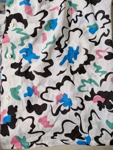 Printed Oversized Shirt