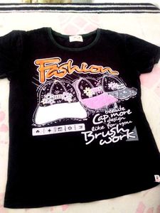 Cotton T Shirt Of Half Sleeve