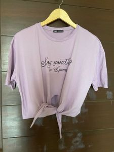 Zara (original)Lavender Knot Top (S)