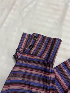 Vintage Striped Blouse Bust 34 To 38