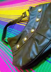 Vintage Pleated Hobo Bag