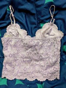 Lavender Bralette Top