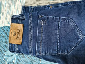 Dark Blue Denim Jeans