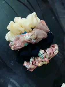 Hair Scrunchie Set