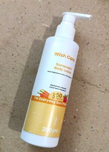 Wishcare Sunscreen Body Lotion