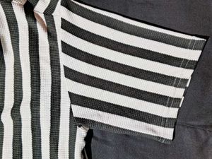 Striped H&amp;M Button-Down Shirt