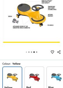 Kids Ride-On swing Car