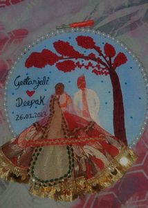 Customised Handmade Embroidery Hoop