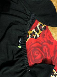 Tokyo Talkies Black Top - Size S