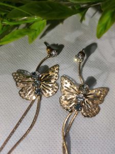 Butterfly Long Earrings