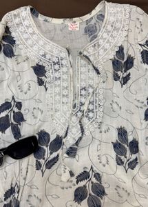 Floral Print Kurta32-34