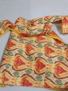 Patterned Crop Top