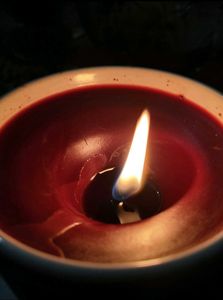 Sexy Rose Cherry Candle