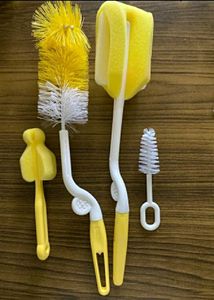 Baby Bottle Cleaning Brush BPA Free Set 4