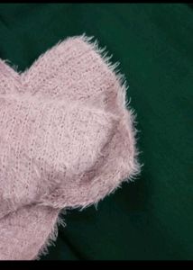 Fluffy Pink Tank Top