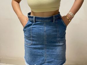 Denim Skirt