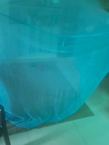Blue Mosquito Net
