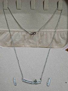 Sliver Pendent Set