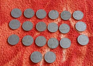 Old Fifty Paise Coins Pack Of 20