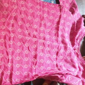 Pink Patterned Top