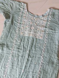 Embroidered Kurti Top