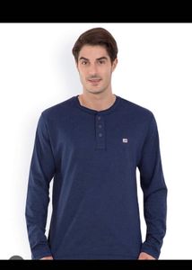 Men's Long Sleeve Henley Shirt