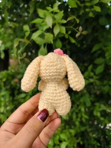 Crochet Bunny Keychain