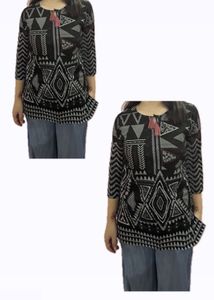 Black Daily Wear Kurti