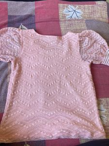 Fig Pink Top Like New