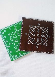 Kolam Manai Pooja Decor