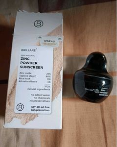 Brillare Zinc Powder Sunscreen spf 50