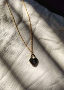 Heart Shaped Lock Chain