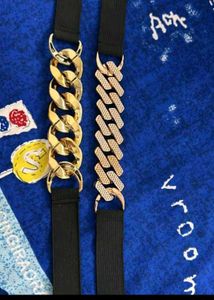 Golden Dimond Belt Combo Of Four