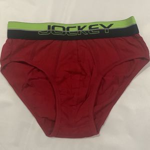 Jockey Men’s Brief – Size M, Color Maroon