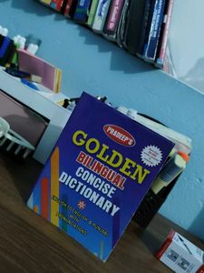 Golden Bilingual Dictionary