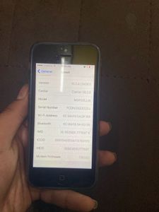 I Phone 5c With Cover and Earphones