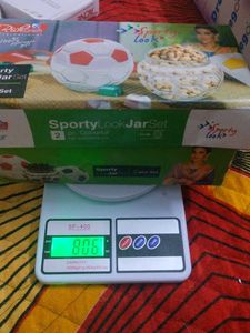 Sporty Look Jar For Dry Fruits And Other Items