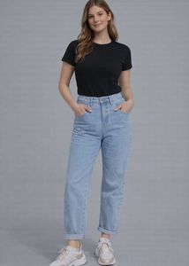 Light Wash Mom Jeans