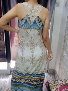 Patterned Maxi Dress