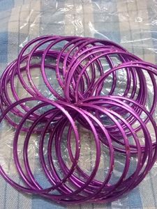 Red &amp; Purple Bangles