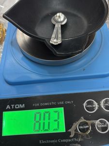 pure silver 8.2 gm spoon