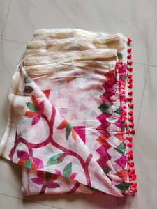 Beautiful Saree flower design 😘😍 💯