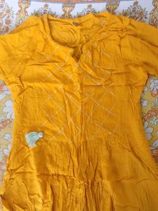Mustard Yellow Dress
