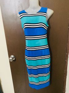 Striped Sleeveless Dress