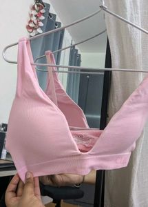 Pink Bra