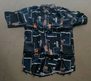 Abstract Print Shirt