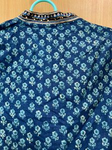 Biba Embroidered &amp; Printed Palazo Kurta Set