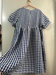 Gingham Checkered Dress