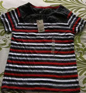 Striped Short Sleeve Tee