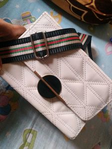 White Sling Bag